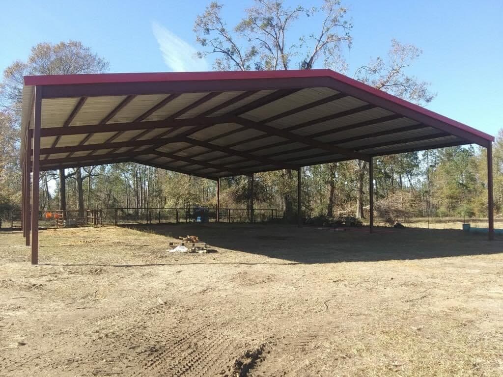 Red-roof equipment cover